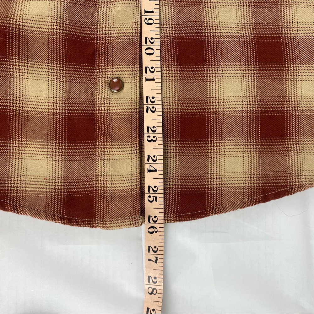 Dixxon Flannel Company Pueblo Plaid Shirt women’s M Snap Western Flannel - Picture 7 of 9